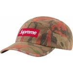 Supreme Washed Canvas Camp Cap (SS24) - Tan Camo
