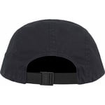 Supreme Washed Chino Twill Camp Cap (SS24) - Black