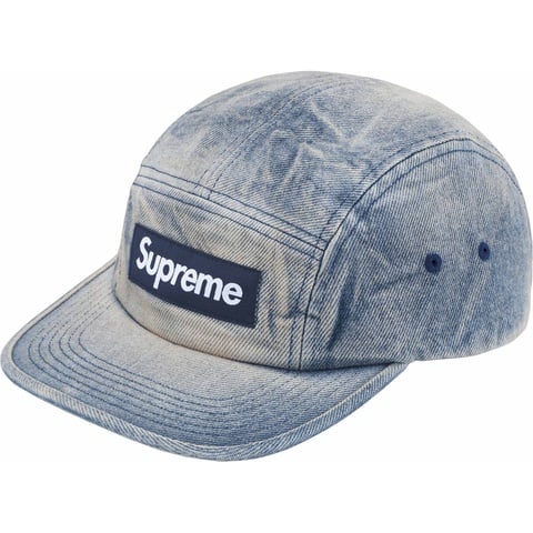 元*員様 Supreme Washed Camp Cap 25ss Washed Chino Twill Camp Cap - fall/winter 2025 - Supreme
