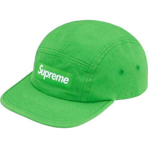Washed Chino Twill Camp Cap - spring/summer 2024 - Supreme