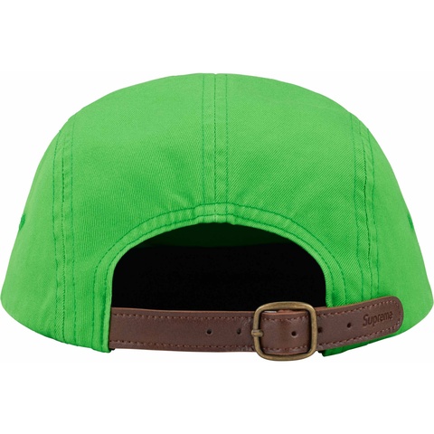 Supreme Washed Chino Twill Camp Cap - Green