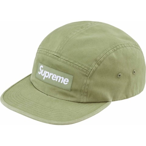 帽子 supreme washed chino twill campcap olive Supreme Washed Chino Twill Camp Cap (SS23) Olive | Hype Clothinga