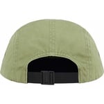 Supreme Washed Chino Twill Camp Cap (SS24) - Light Olive