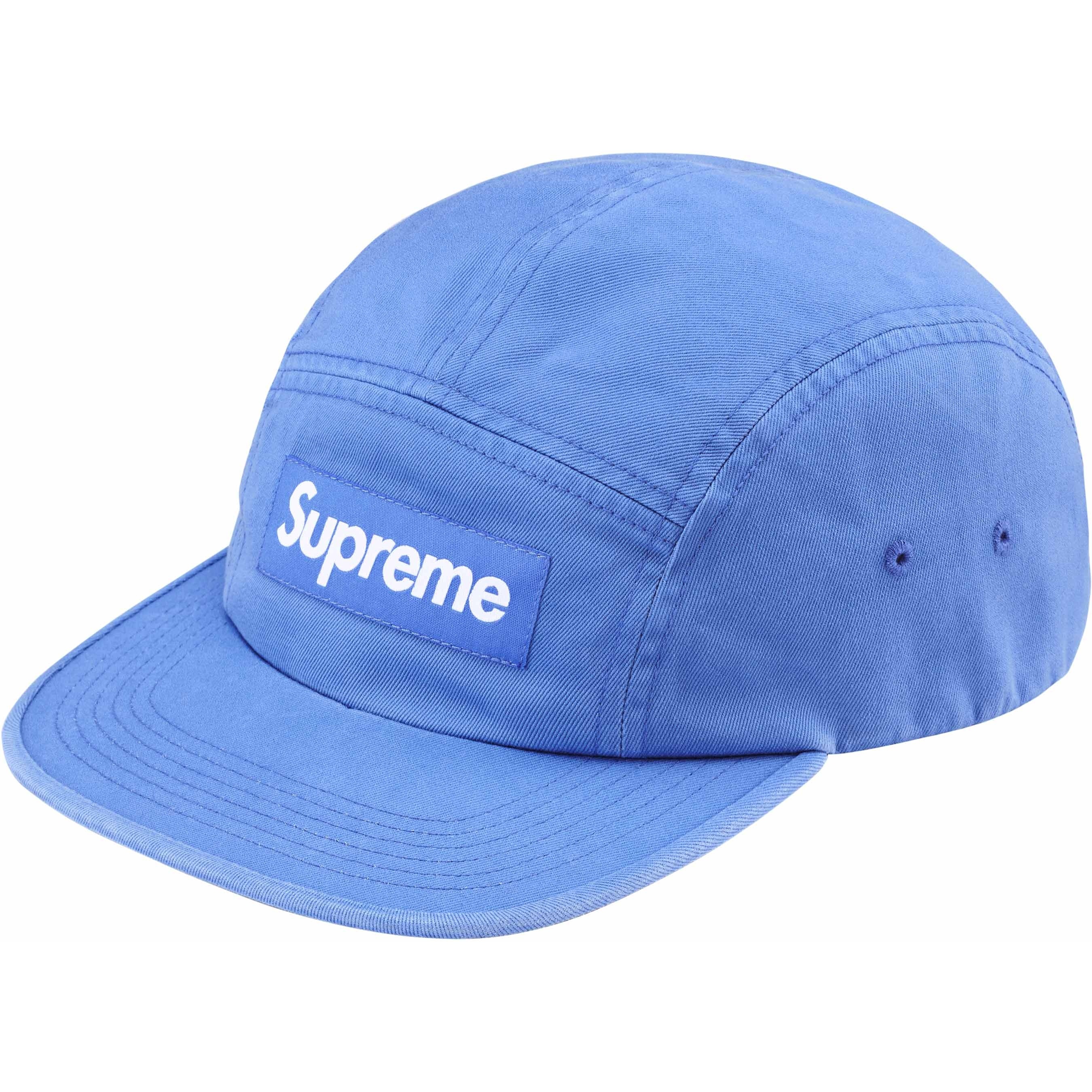 帽子 Supreme Washed Chino Twill Camp Cap 24ss Supreme Washed Chino Twill Camp Cap (FW24) - $48