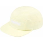 Supreme Washed Chino Twill Camp Cap (SS24) - Light Yellow