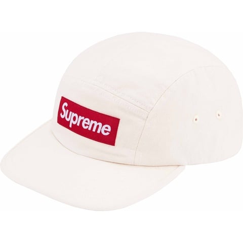 Washed Chino Twill Camp Cap - spring/summer 2024 - Supreme