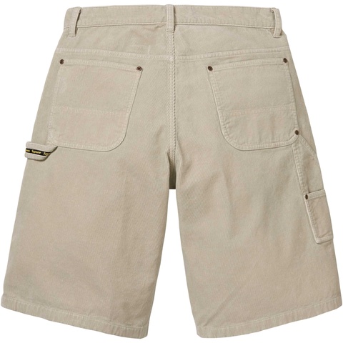Washed Corduroy Double Knee Painter Short - Supreme