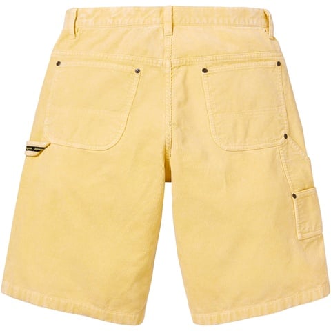 Washed Corduroy Double Knee Painter Short - Supreme