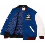 Supreme Wave Varsity Jacket (SS24) - Blue