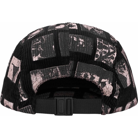 Supreme Weirdo Dave Corduroy Camp Cap - Black
