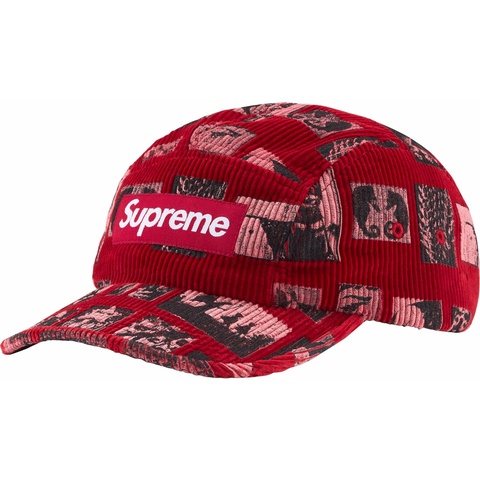 Weirdo Dave Corduroy Camp Cap - spring/summer 2024 - Supreme