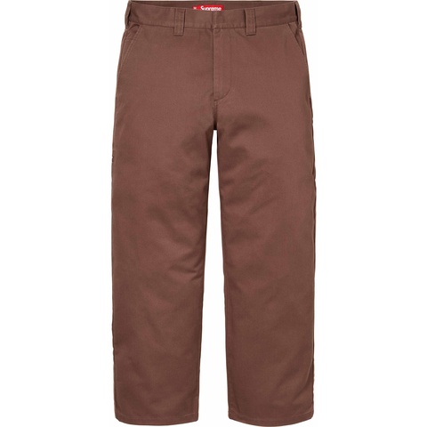 Supreme スタッズワークパンツ work pants 30 marron Work Pant - spring/summer 2024 - Supreme