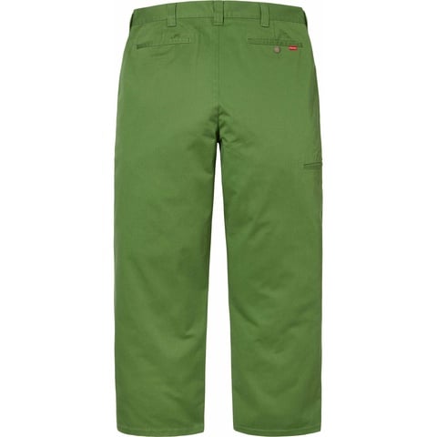 Supreme ワークパンツ 34サイズ オリーブ Work Pant - spring/summer 2024 - Supreme