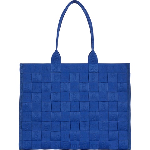 Supreme Woven Tote - Royal