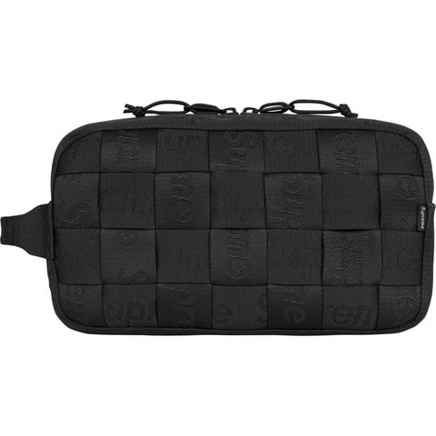 美品 Supreme Woven Utility Bag SS24 黒 ブラック Woven Utility Bag - spring/summer 2024 - Supreme