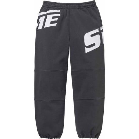 Supreme Wrapped Sweatpant - Washed Black
