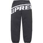 Supreme Wrapped Sweatpant (SS24) - Washed Black