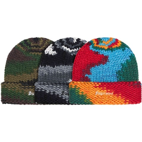 【新品・未着用】 Supreme　Space　Dye　Stripe　Beanie Fall/Winter 2024 Preview – Supreme
