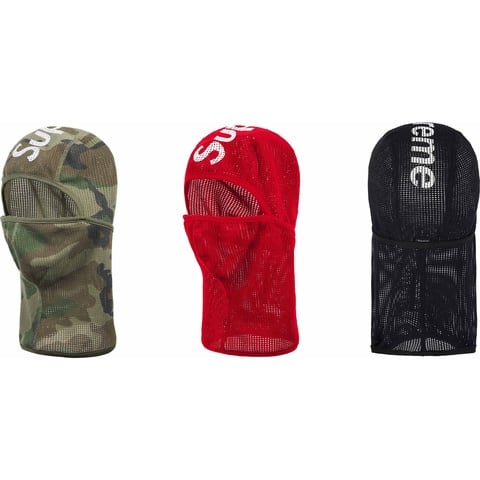 帽子 Supreme Lightweight Balaclava Supreme Script Lightweight Balaclava Black - FW23 - US