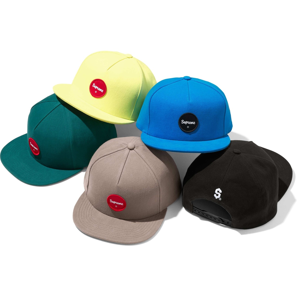 Supreme Twill Patch 5-Panel (spring/summer 2024) - $48.00