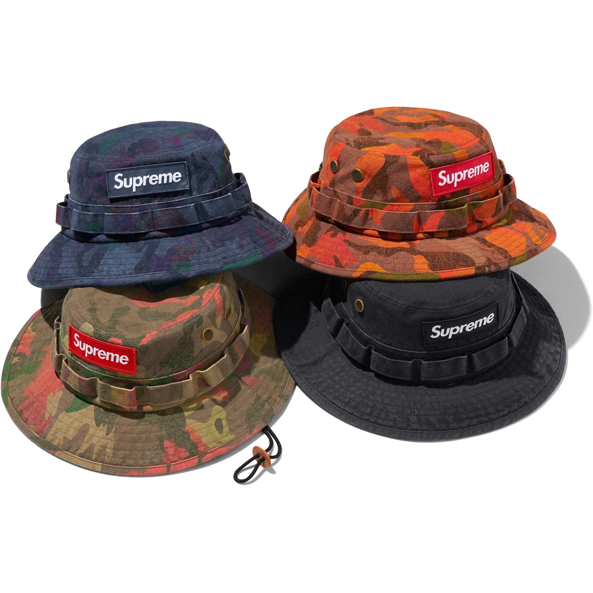 Washed Canvas Boonie - spring/summer 2024 - SupremeCommunity