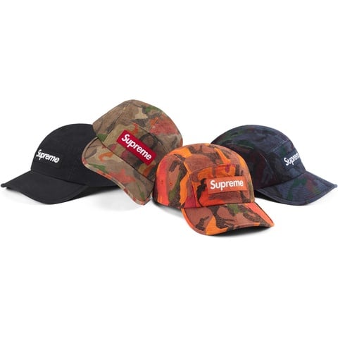 シュプリーム Supreme STONE WASHED CANVAS CAMP Washed Canvas Camp Cap - spring/summer 2024 - Supreme
