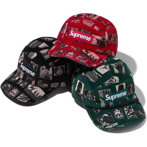 Weirdo Dave Corduroy Camp Cap - spring/summer 2024 - Supreme