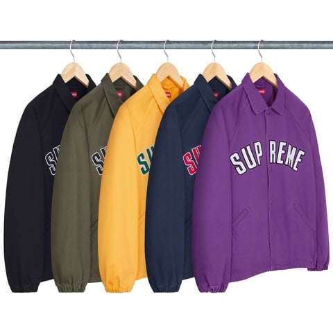 Arc Denim Coaches Jacket - spring/summer 2024 - Supreme