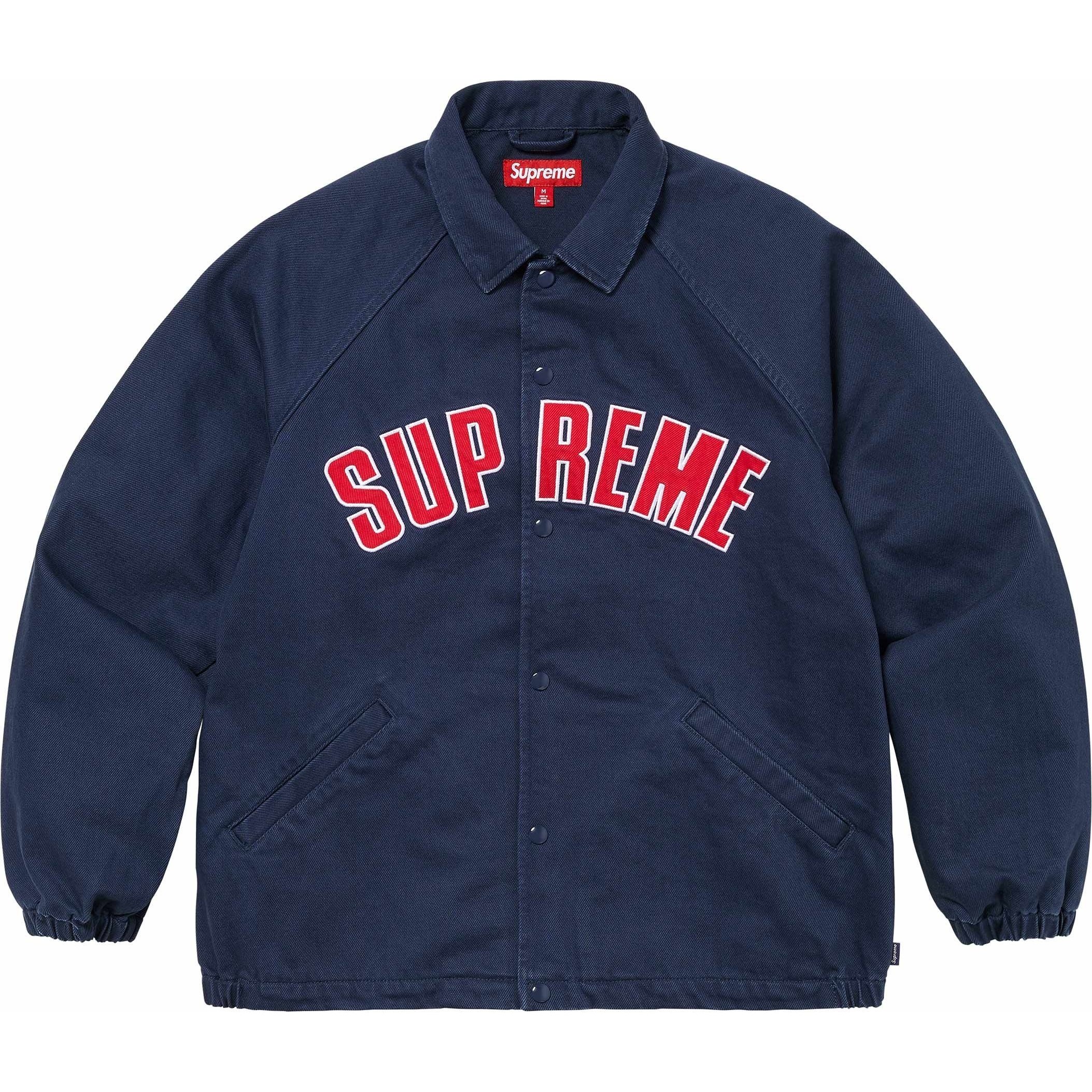 Supreme Arc Denim Coaches Jacket (SS24) - $178