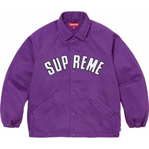 Arc Denim Coaches Jacket - spring/summer 2024 - Supreme