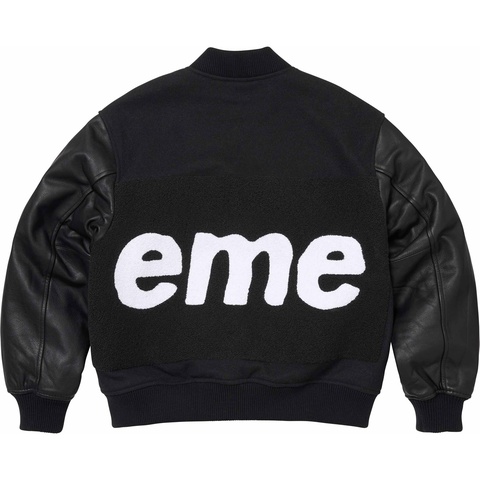Big Logo Chenille Varsity Jacket - Supreme