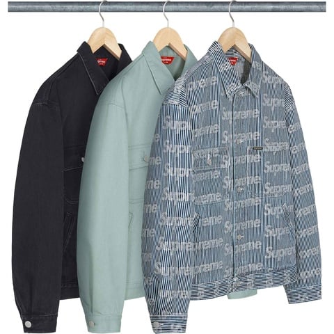ジャケット・アウター Supreme Denim Chore Trucker Jacket Denim Chore Trucker Jacket - spring/summer 2024 - Supreme