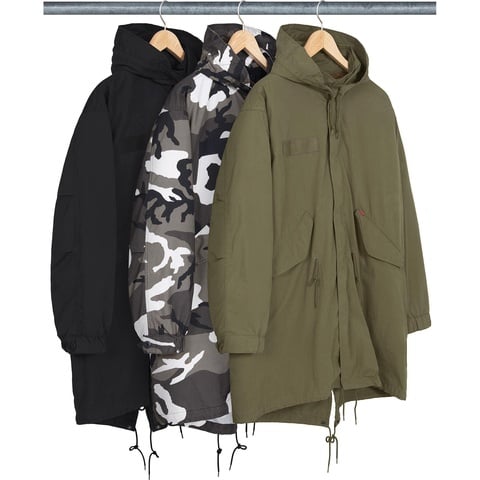 【名作】Supreme Fishtail Parka L NWT Supreme Comme des Garcons SHIRT CDG Black Fishtail Parka L