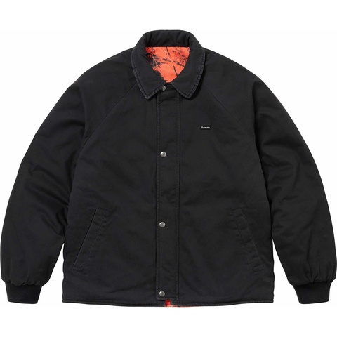 ジャケット・アウター Supreme RealTree Reversible Work Jacket Supreme RealTree Reversible Quilted Work Jacket Snow Camo Mens