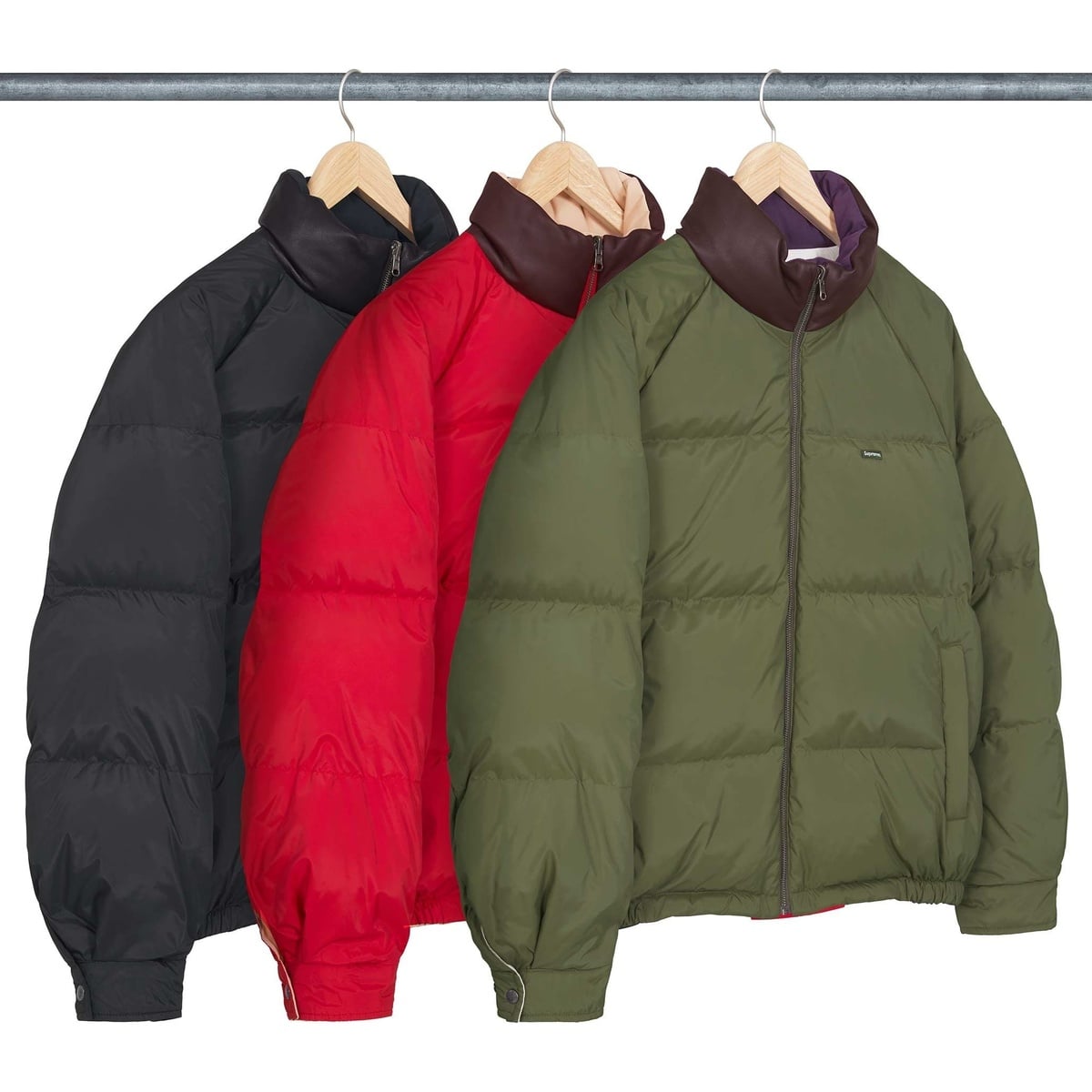 Reversible Down Puffer Jacket - SupremeCommunity