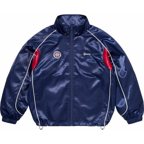 Satin Hooded Track Jacket - spring/summer 2024 - Supreme