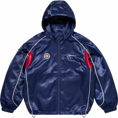 Supreme Satin Hooded Track Jacket - Colorway