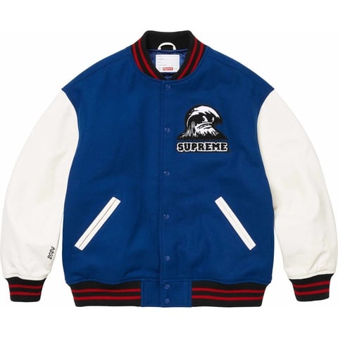 Wave Varsity Jacket - spring/summer 2024 - Supreme
