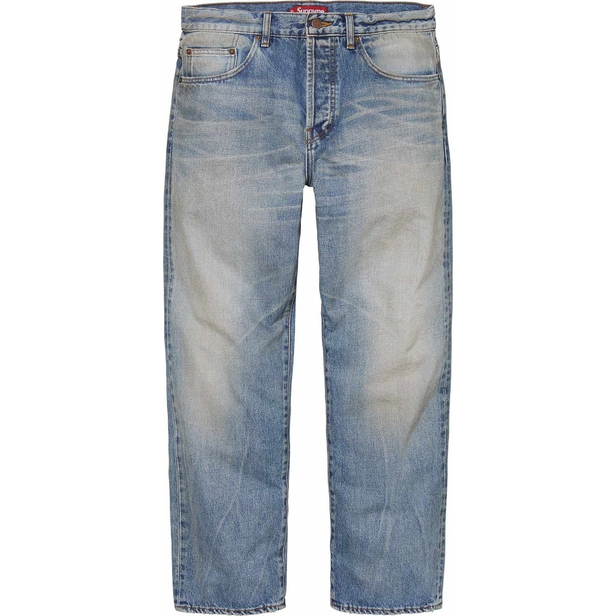 Distressed Loose Fit Selvedge Jean - SupremeCommunity