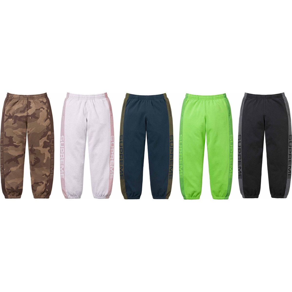 Supreme Jacquard Stripe Sweatpant (spring/summer 2024) - $148.00