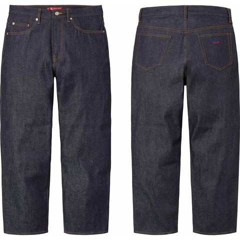 Rigid Baggy Selvedge Jean - spring/summer 2024 - Supreme