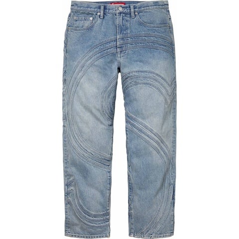 Supreme S Logo Loose Fit Jean - Colorway