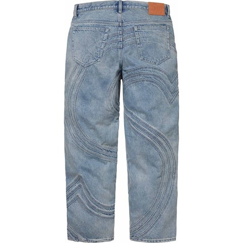 Supreme S Logo Loose Fit Jean - Colorway