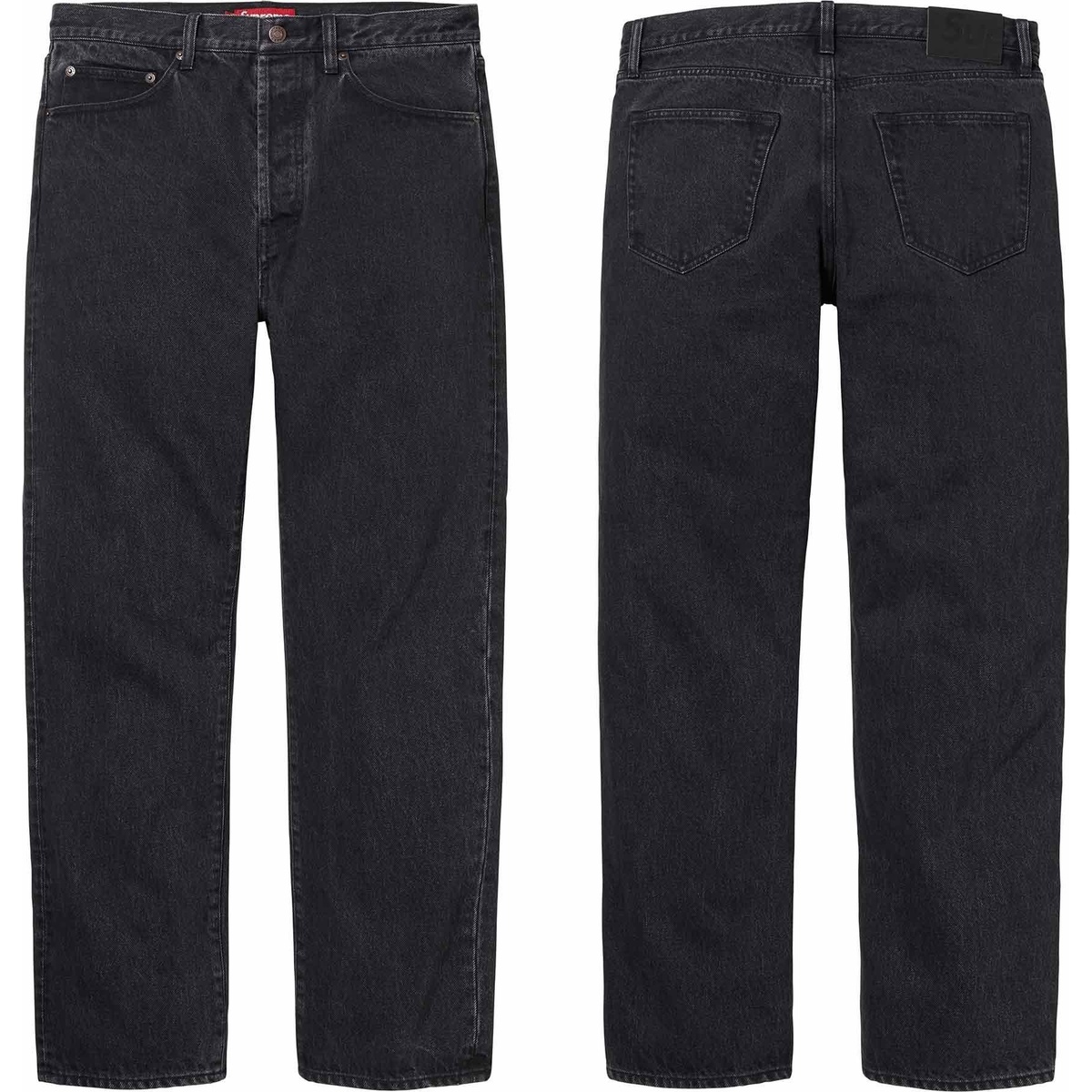 Supreme Stone Washed Black Slim Jean (spring/summer 2024) - $158.00