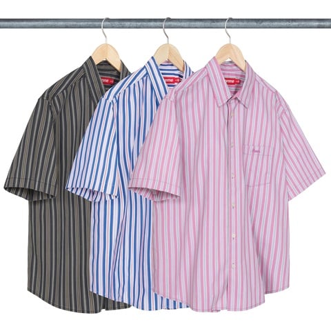 Loose Fit Multi Stripe S/S Shirt - Supreme