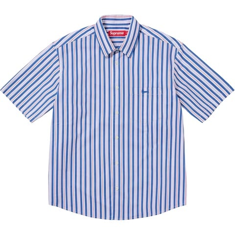 Supreme Loose Fit Multi Stripe S/S Shirt - Colorway