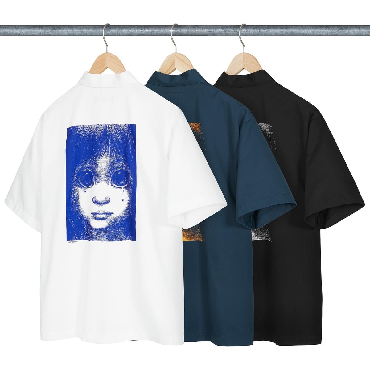 Margaret Keane Teardrop S/S Work Shirt - SupremeCommunity