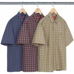 Supreme Loose Fit Mini Plaid S S Shirt (SS24)