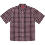 Supreme Loose Fit Mini Plaid S S Shirt (SS24)