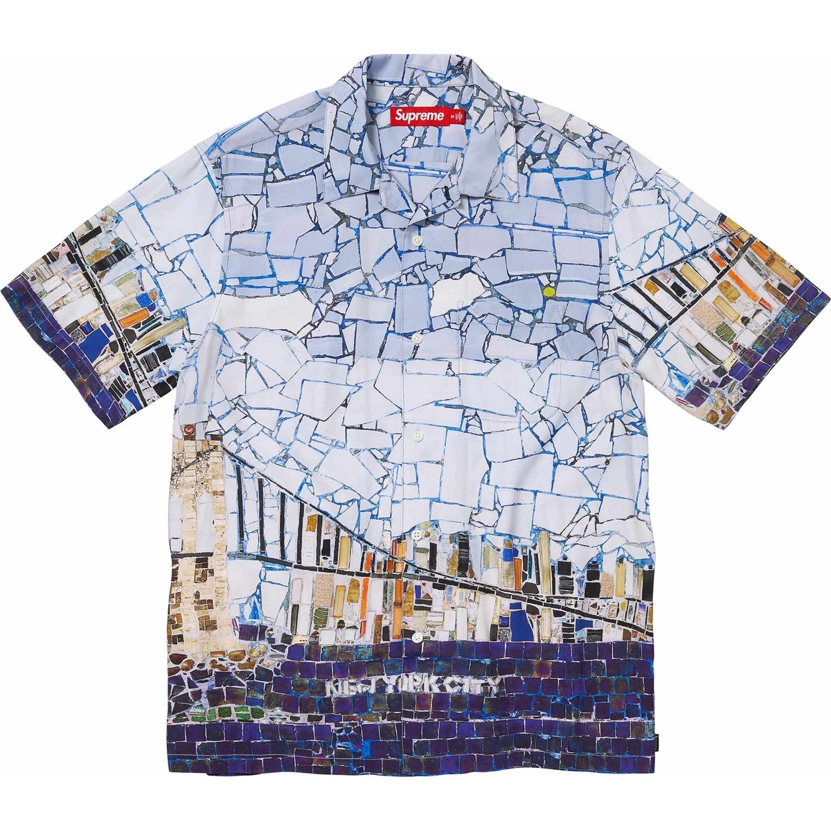 Mosaic S/S Shirt - spring/summer 2024 - Supreme